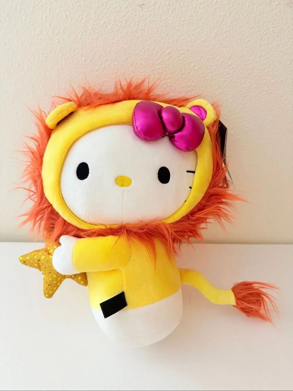Kidrobot Sanrio Star Sign Leo Medium Plush, Hello Kitty Zodiac Character, Remova
